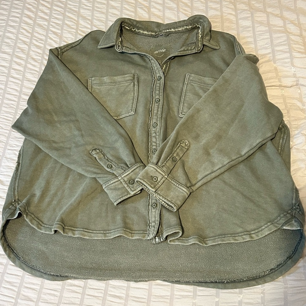 Aerie Lumberjane Fleece Shirt